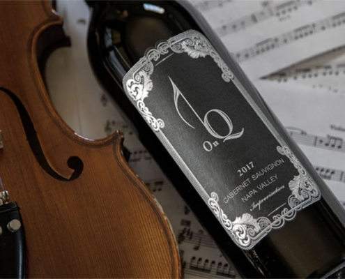 Wine Bottle & Violin